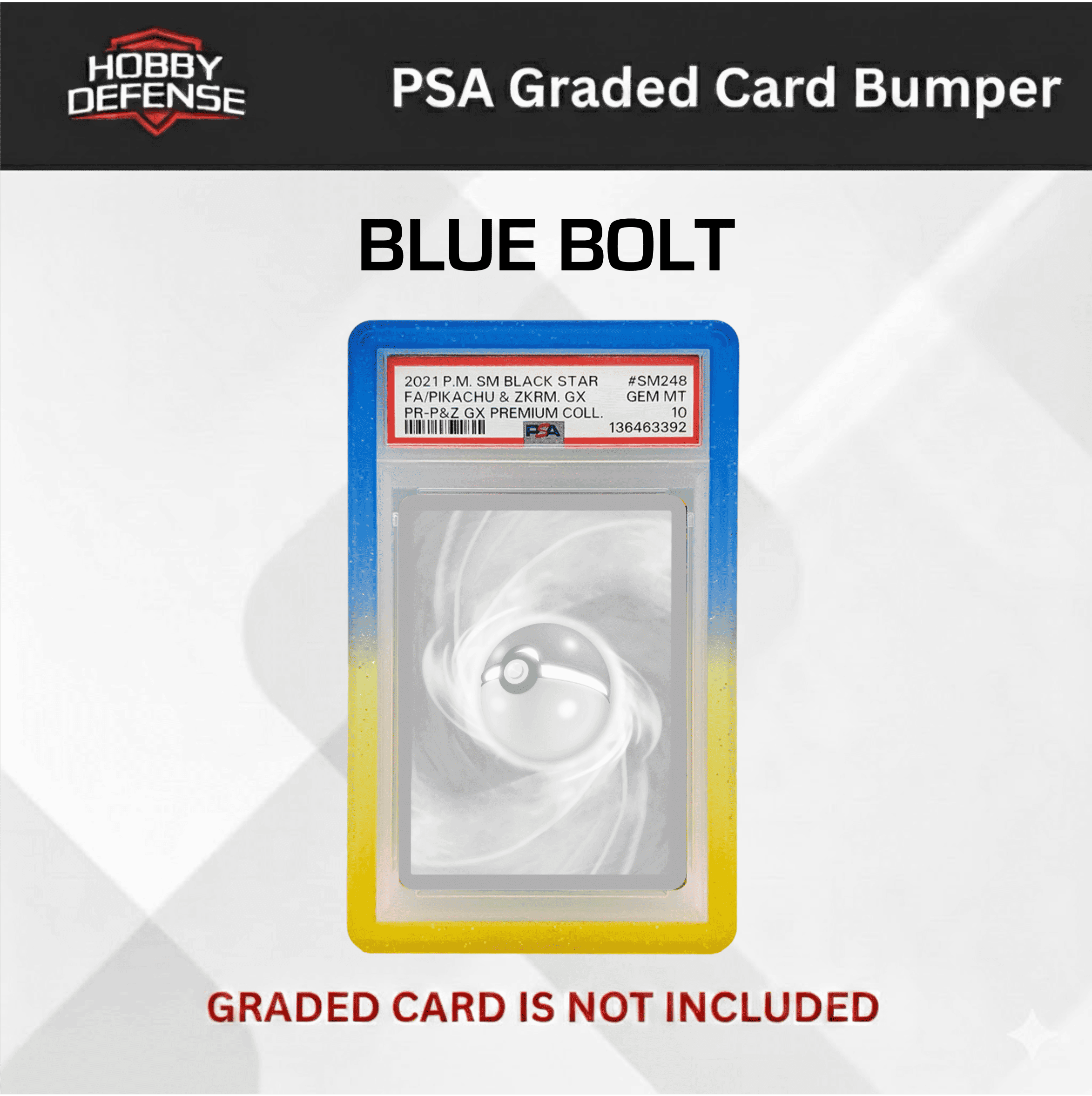 HobbyDefense Bumper - Blue Bolt (PSA)