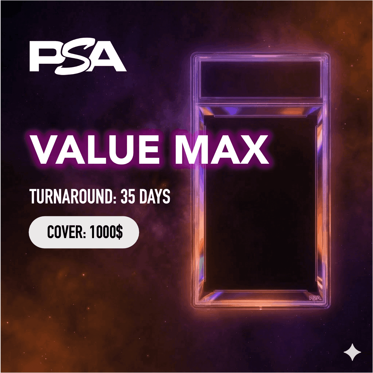PSA Grading : Value Max