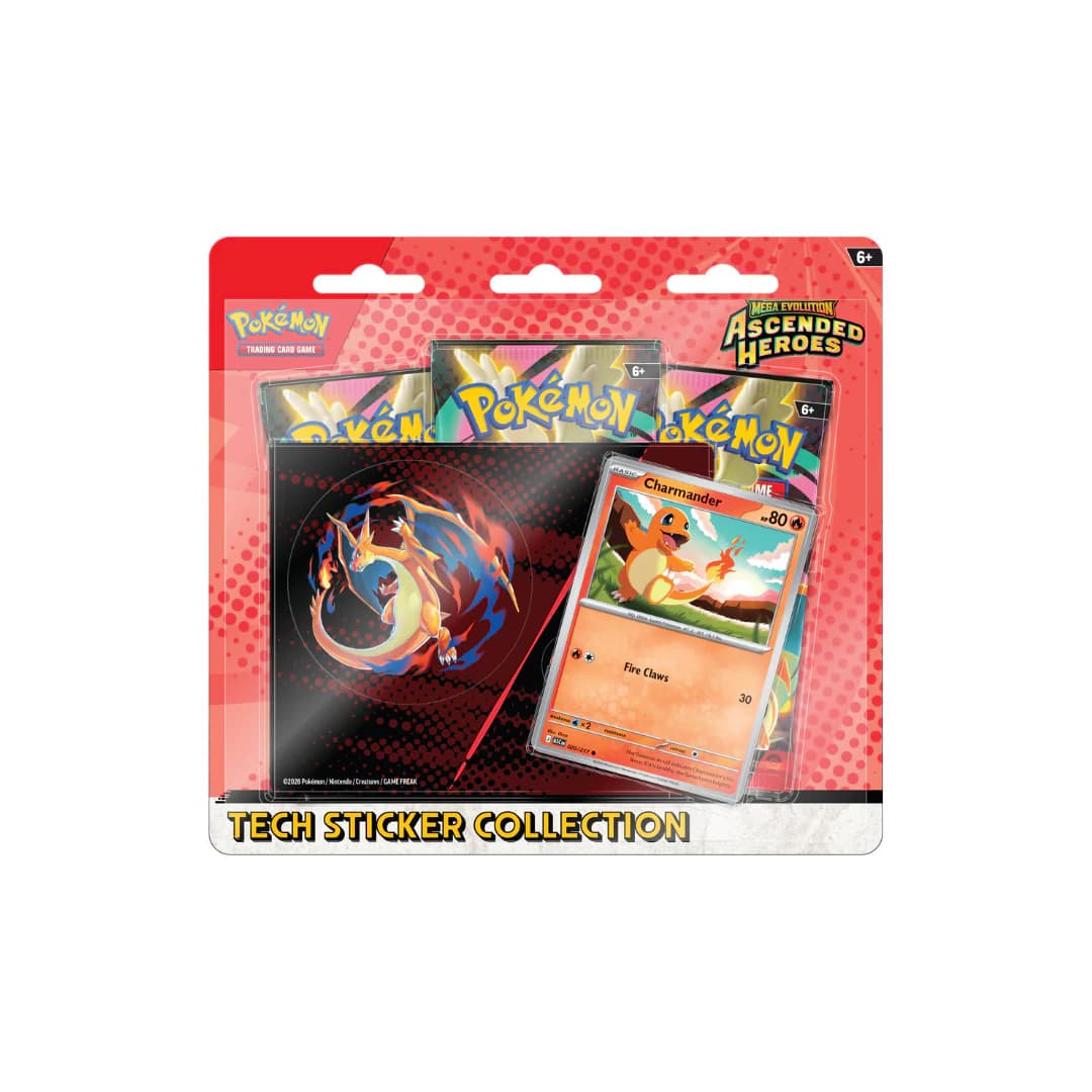 Pokémon Ascended Heroes 3 Pack Blister (Charizard)