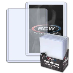 BCW 3"x4" Regular Toploaders