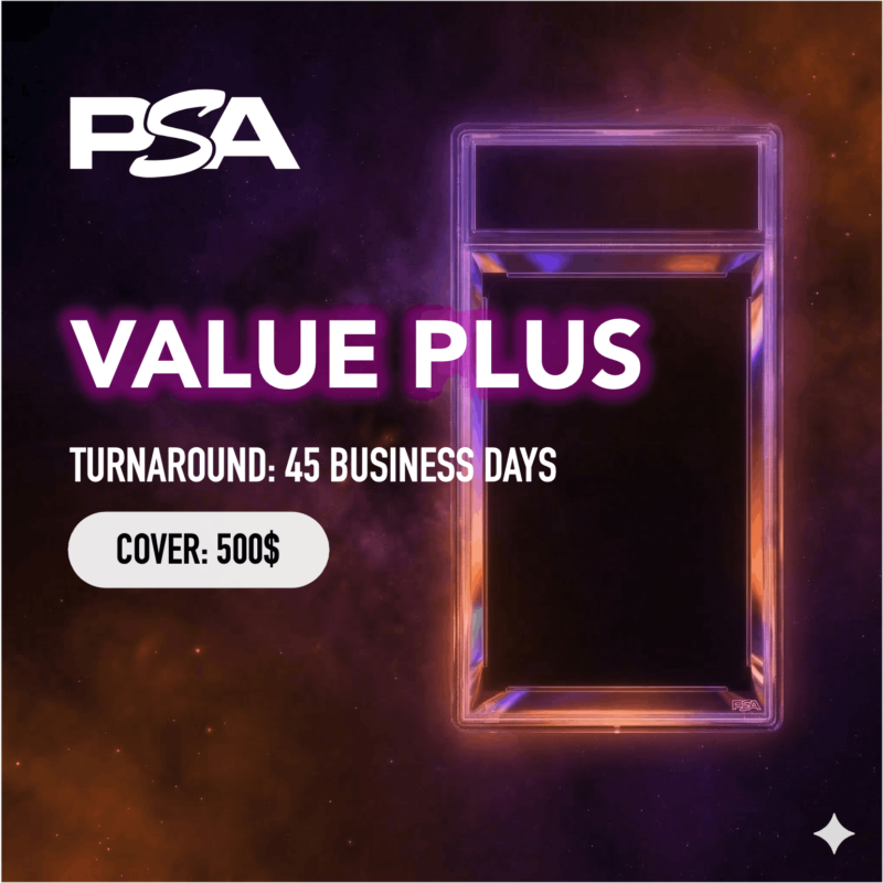 PSA Grading : Value Plus