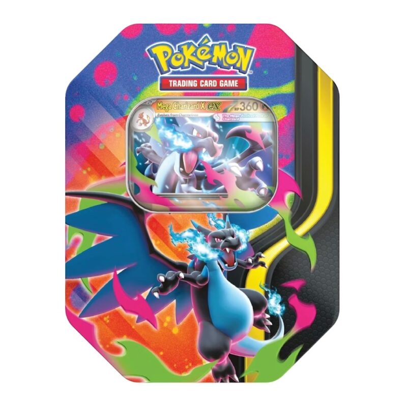 Pokémon Mega Charizard X Tin