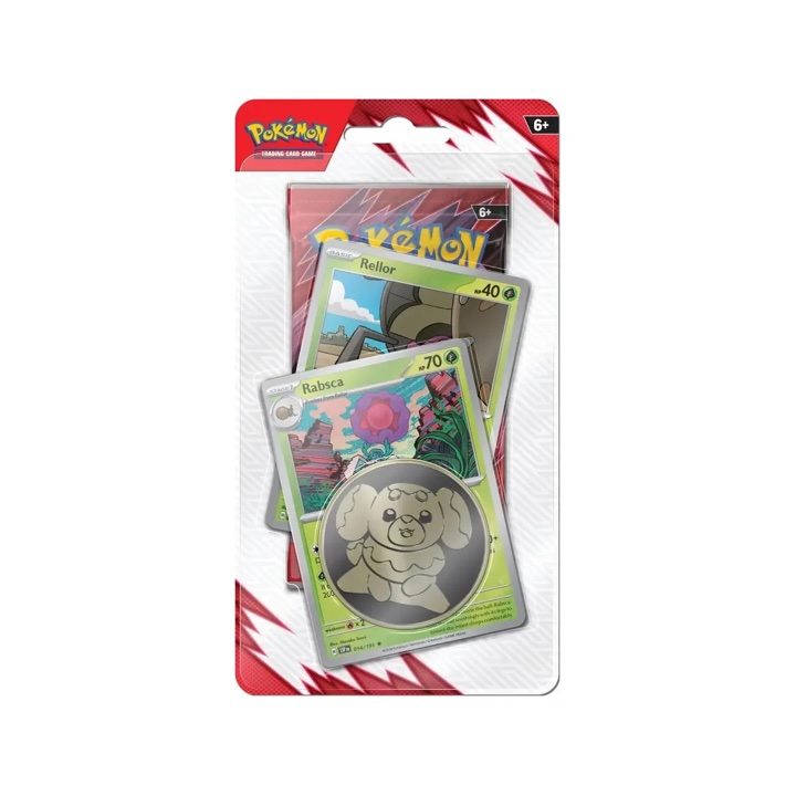 Pokémon Destined Rivals Checklane Blister (Rellor / Rabsca)