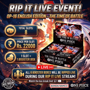 Rip It Live : OP16 – Full Booster Box (English)