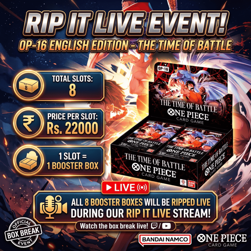 Rip It Live : OP16 - Full Booster Box (English)