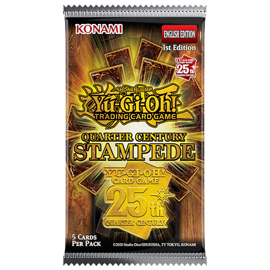 Yu-Gi-Oh! Quarter Century Stampede Booster Pack (English)