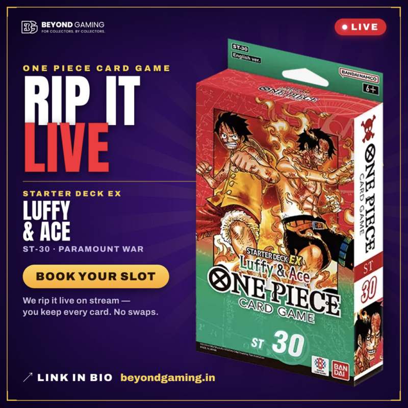 Rip It Live : ST30 - Luffy & Ace Starter Deck (English)