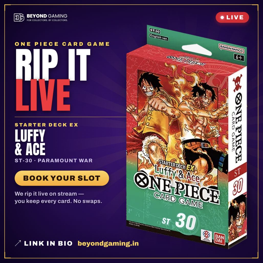 Rip It Live : ST30 – Luffy & Ace Starter Deck (English)