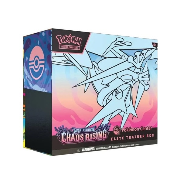 Pokémon Chaos Rising Pokémon Center Elite Trainer Box