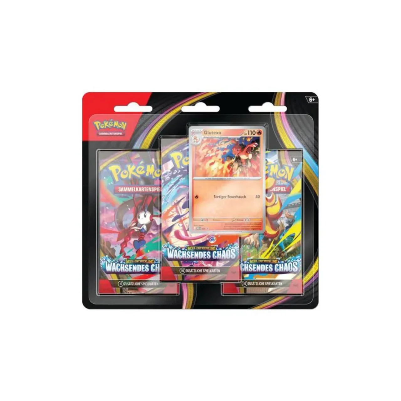Pokémon Mega Evolution Chaos Rising 3 Pack Blister – Charmeleon