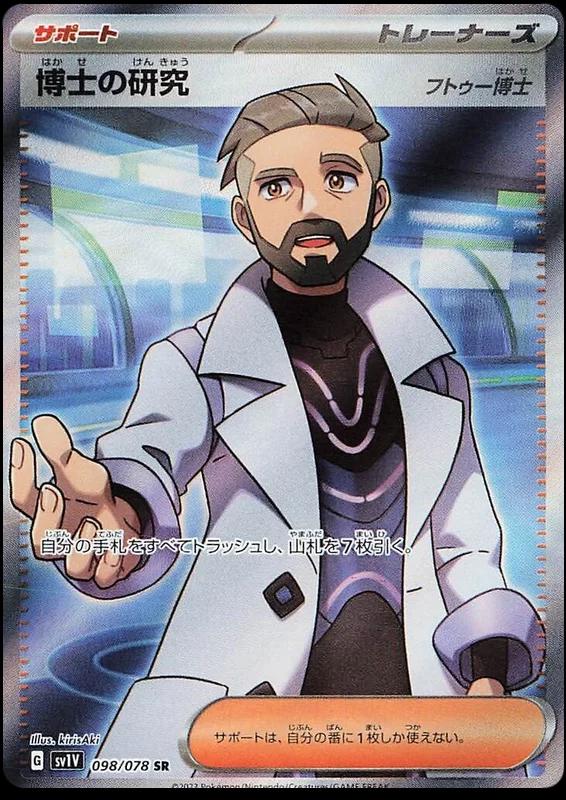 Professor’s Research (JP) 098/078