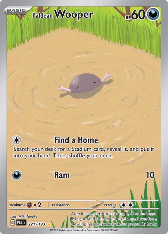 Paldean Wooper (EN) 221/193