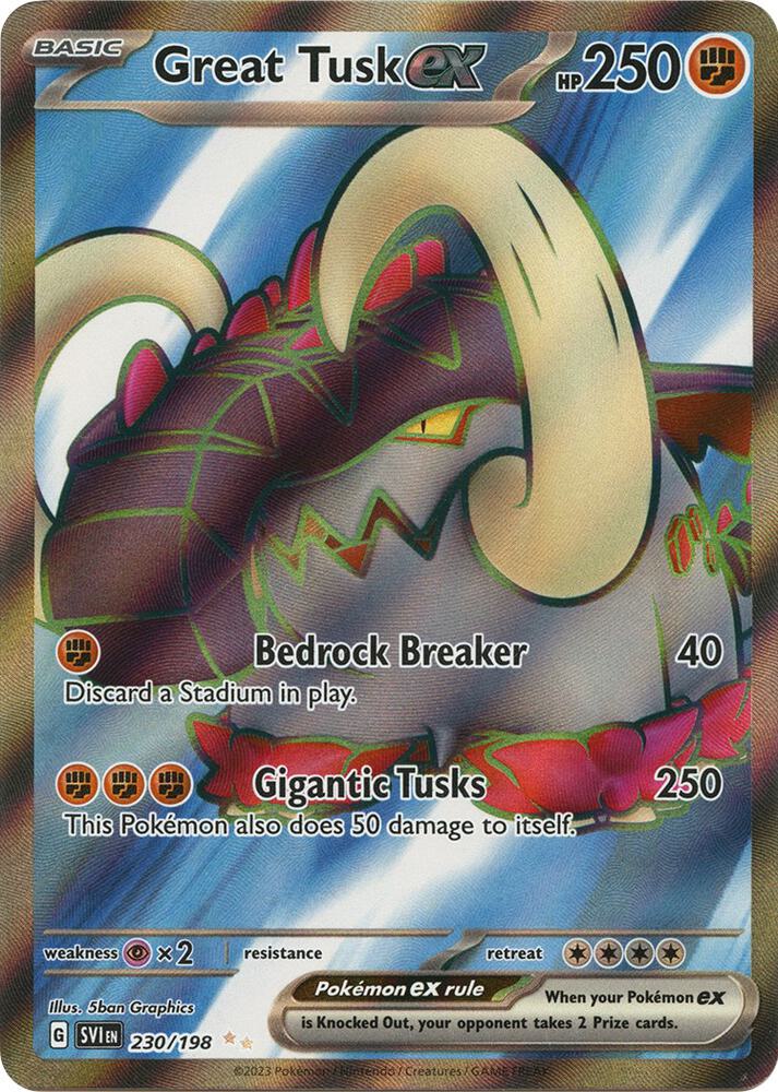 Great Tusk ex 230/198
