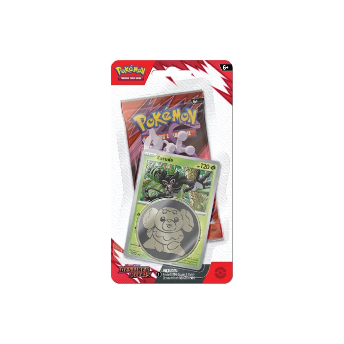 Pokémon Destined Rivals Checklane Blister (Zarude)