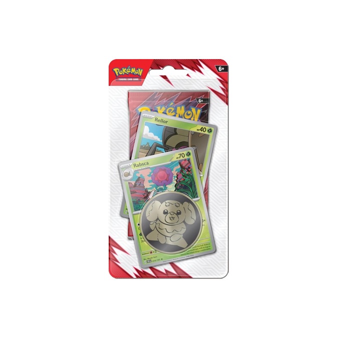 Pokémon Destined Rivals Checklane Blister (Rellor / Rabsca)