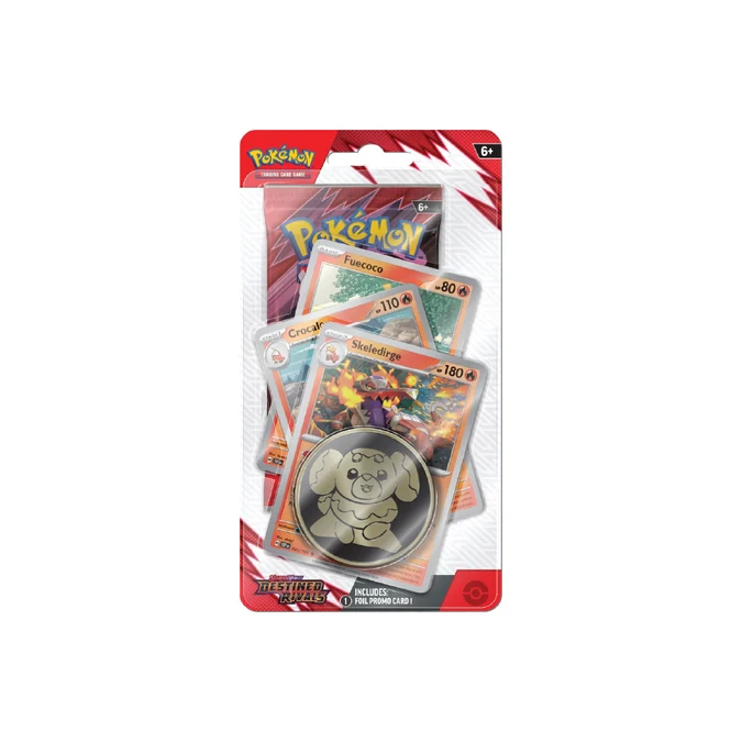 Pokémon Destined Rivals Checklane Blister (Skeledirge/Crocalor/Fuecoco)