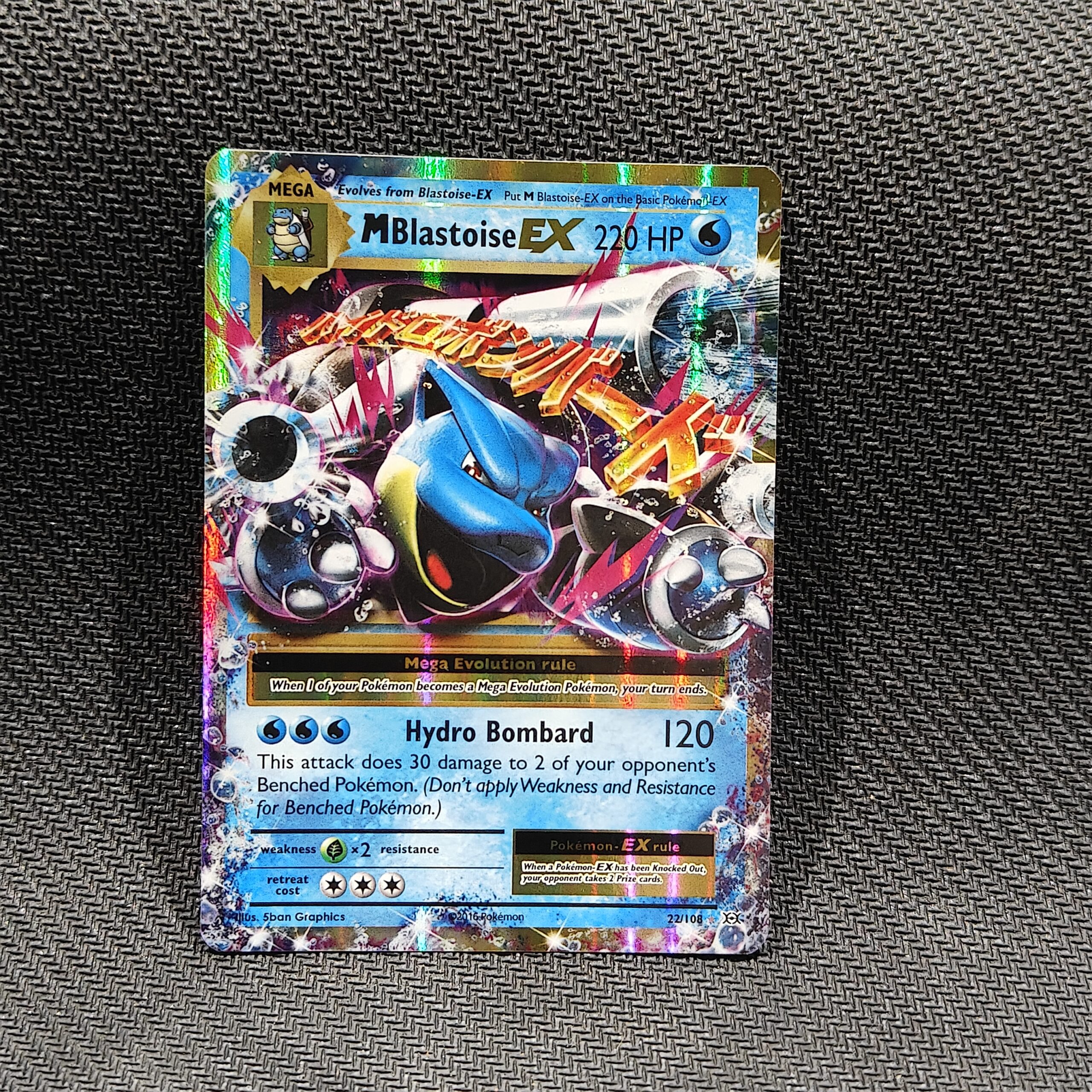 M Blastoise EX Evolutions Ultra Rare