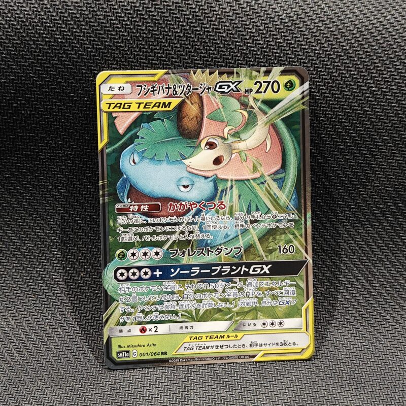 Venusaur & Snivy GX (JP)