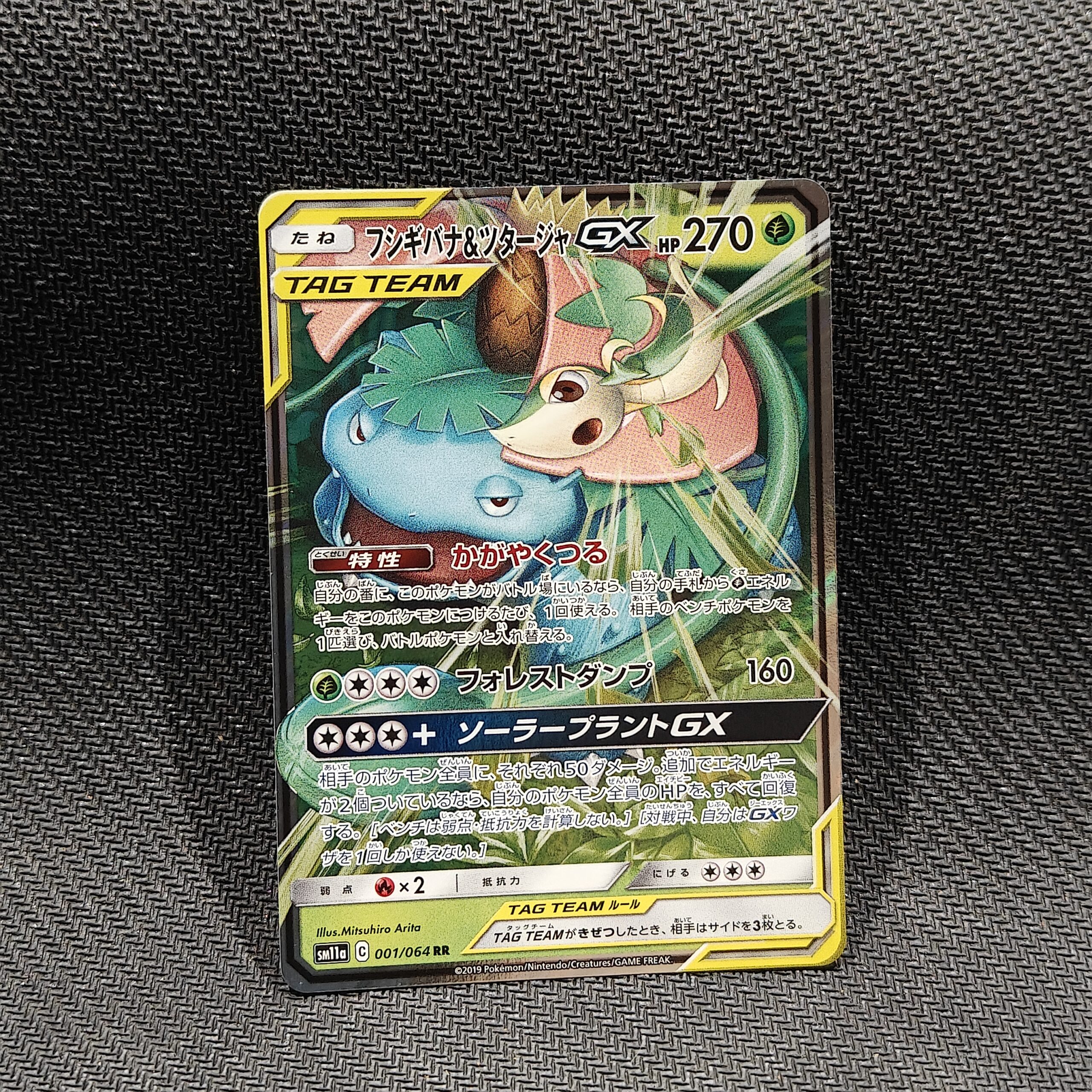 Venusaur & Snivy GX (JP)