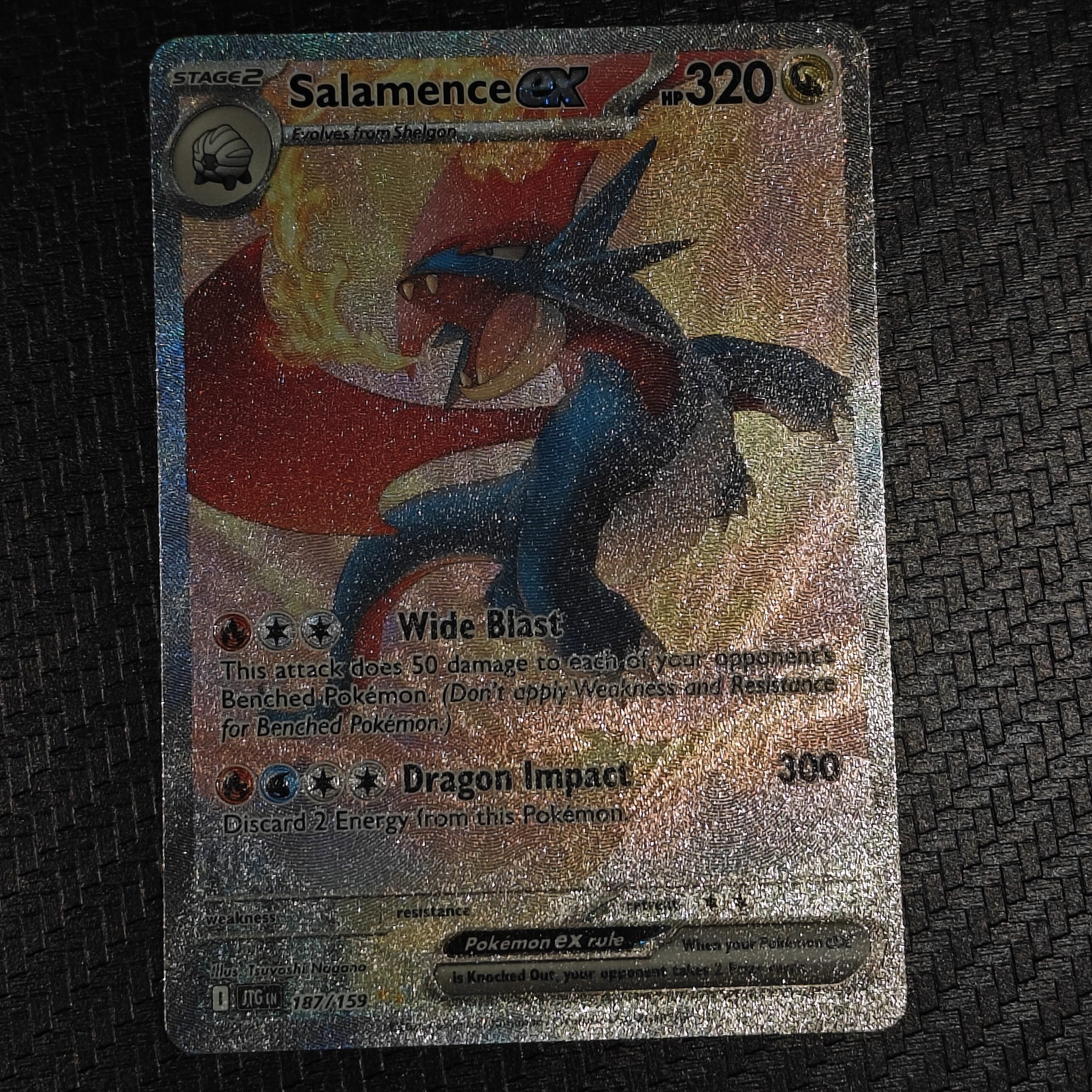 Salamence ex Special Illustration Rare
187/159