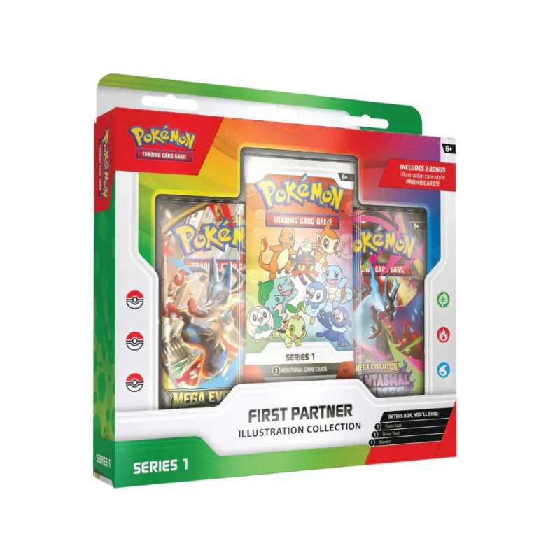 Pokémon First Partner Series 1 Illustration Collection