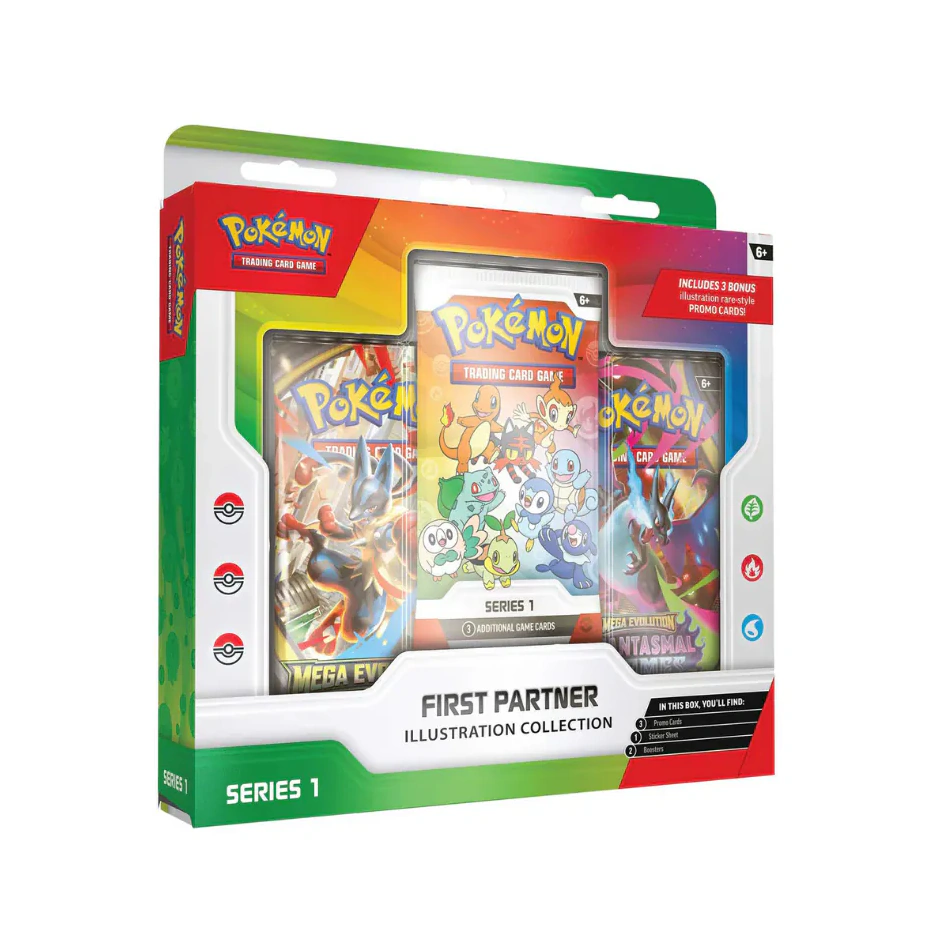 Pokémon First Partner Series 1 Illustration Collection