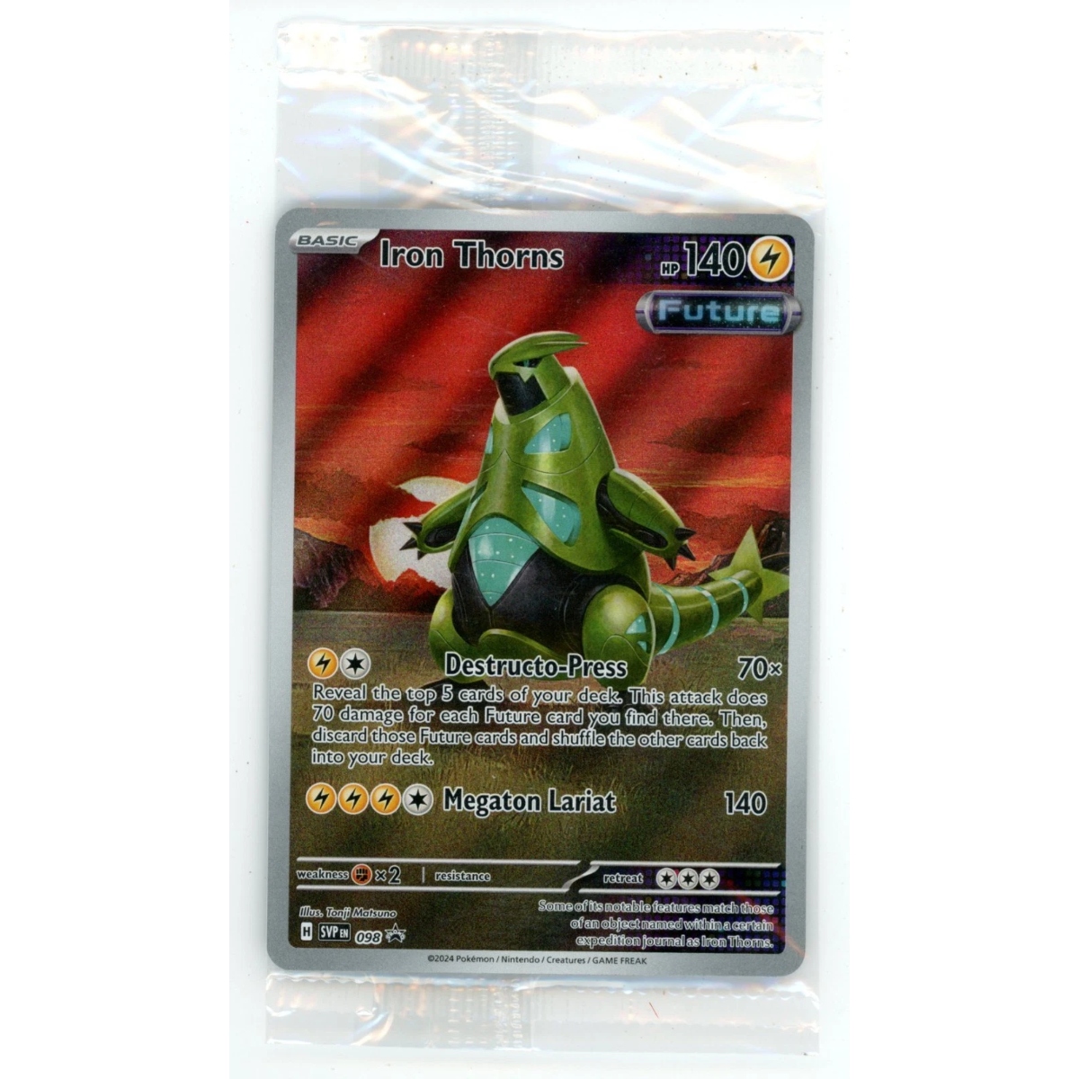 Iron Thorns Sealed Promo