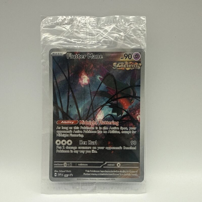 Flutter Mane 097 [Sealed] Temporal Forces ETB Black Star Promo