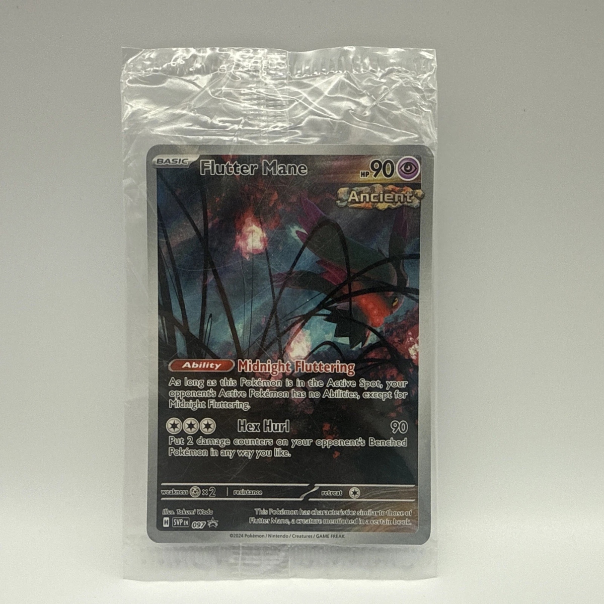 Flutter Mane 097 [Sealed] Temporal Forces ETB Black Star Promo