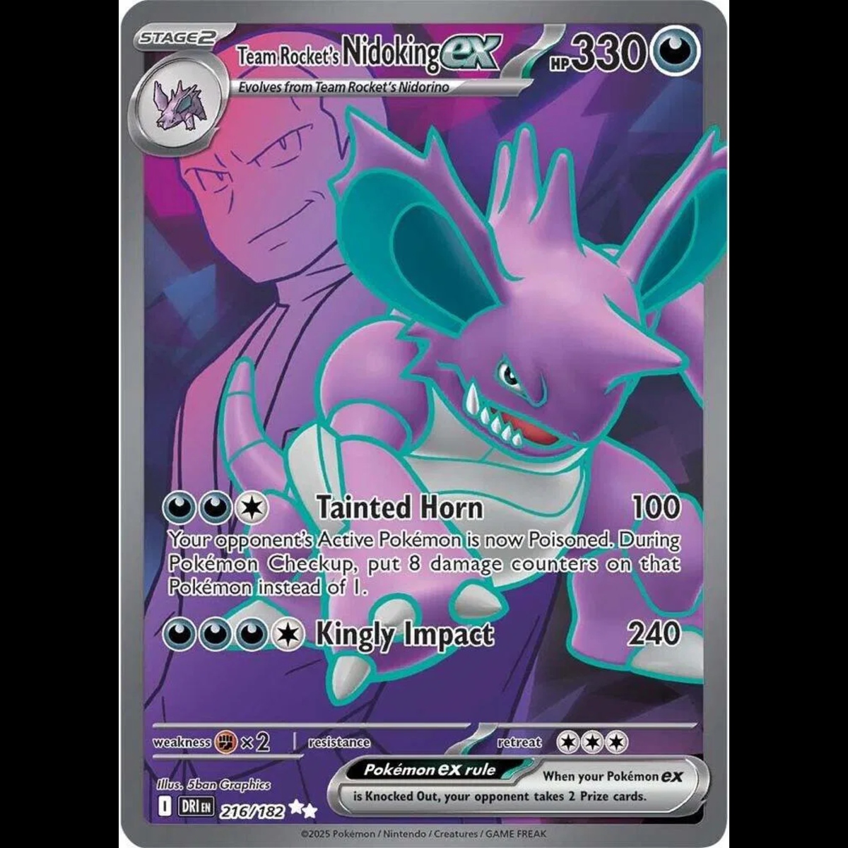 Team Rocket’s Nidoking ex
