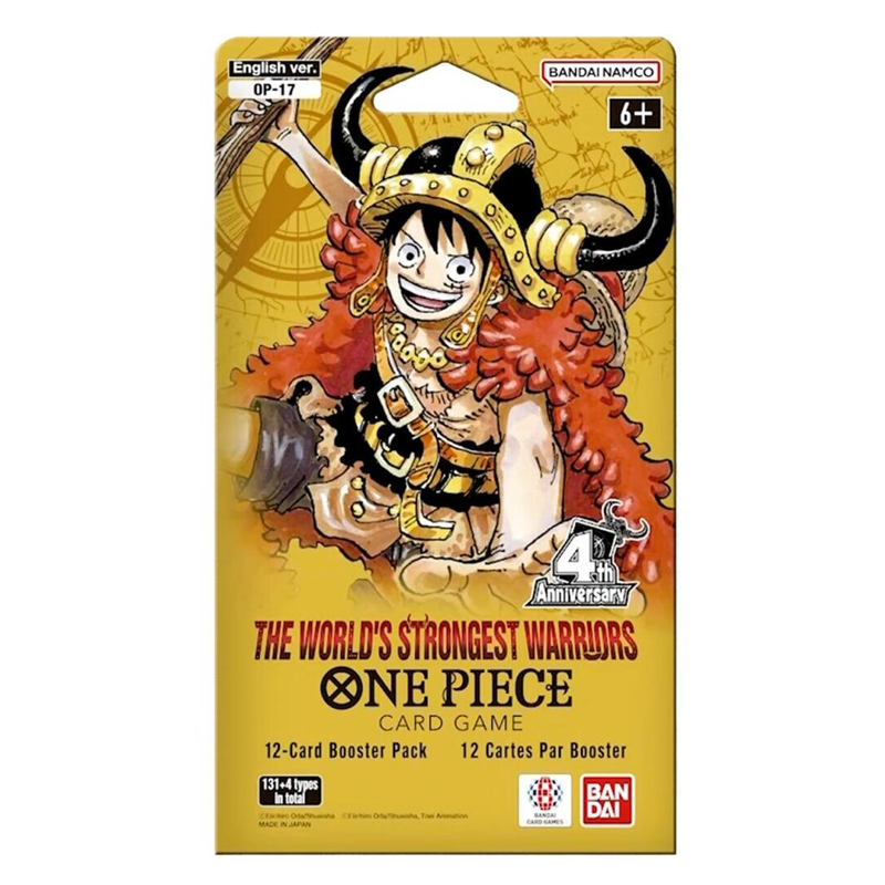 The Worlds Strongest Warriors (ENG) – Sleeved Booster