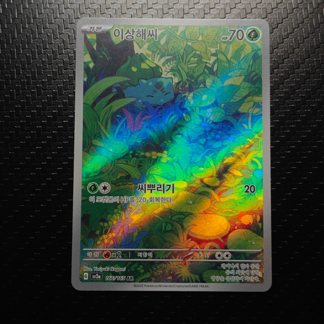 Bulbasaur (KR) 166/165