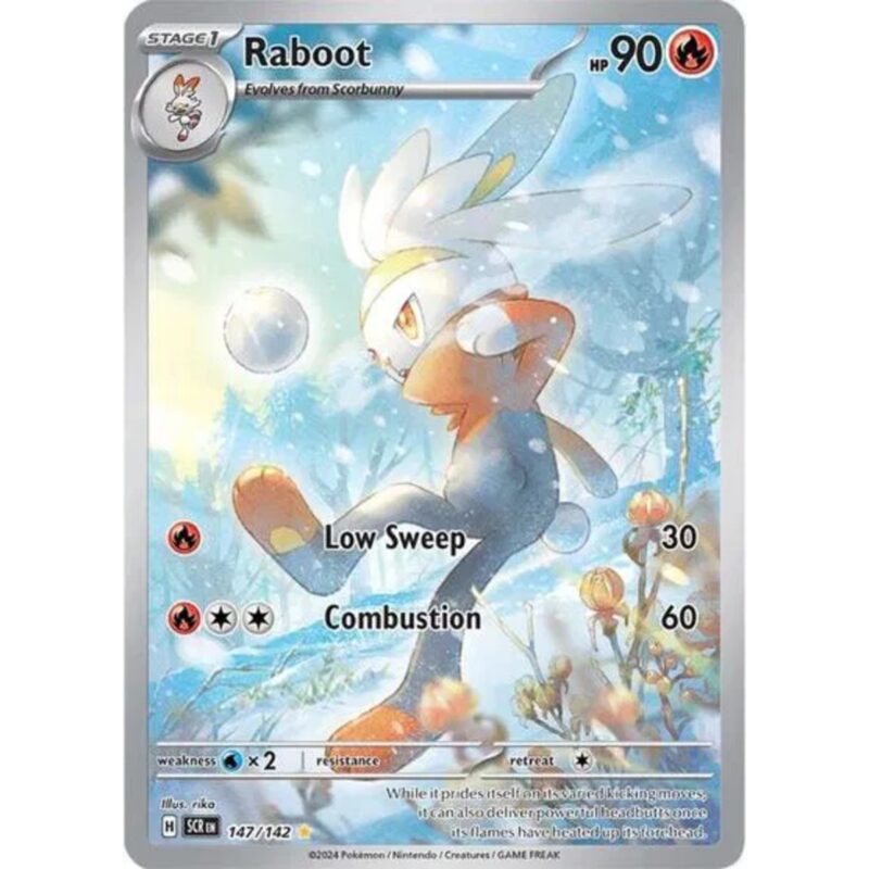 Raboot
Stellar Crown
Illustration Rare
147/142