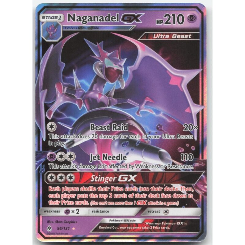 Naganadel GX 56/131 Holo GX Rare