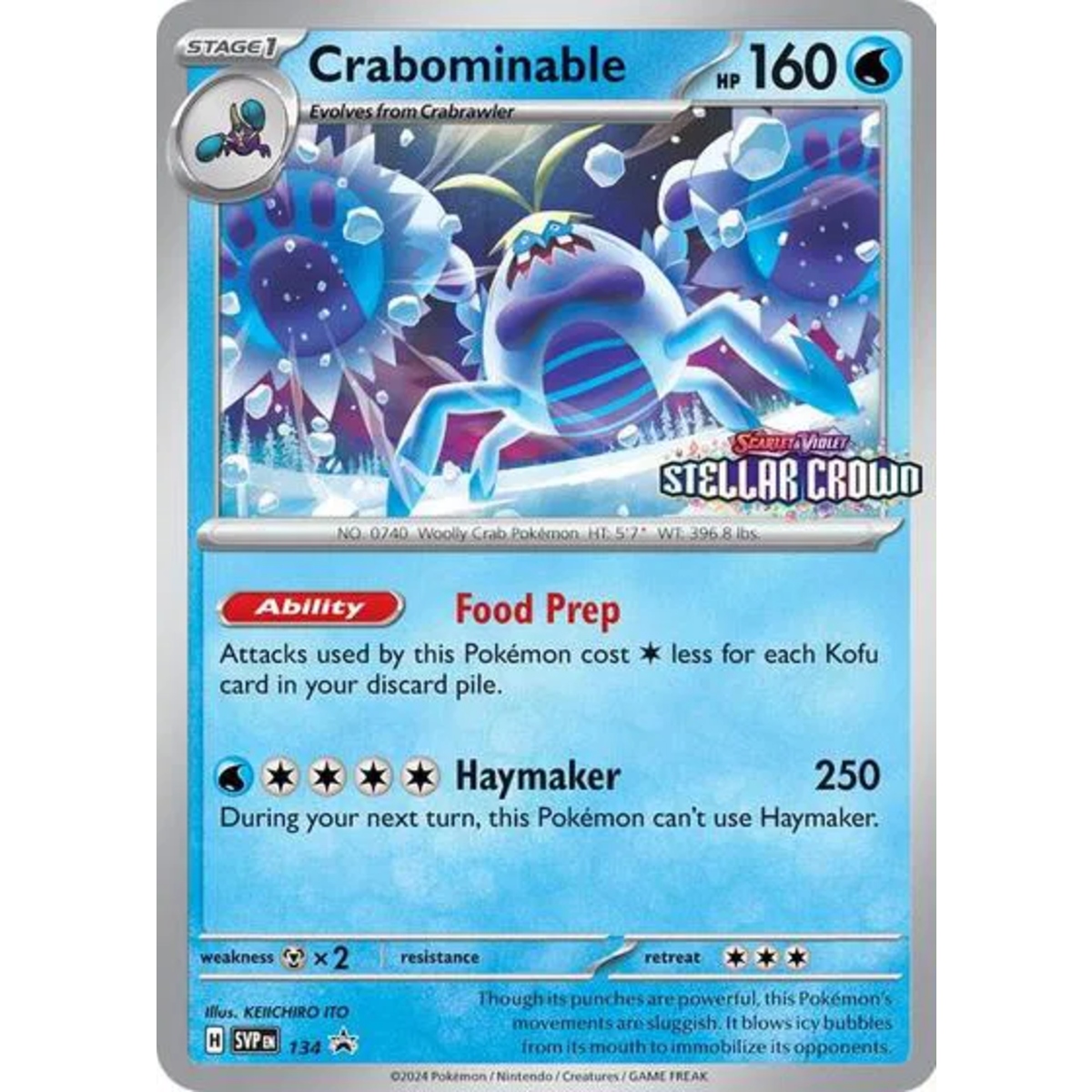Crabominable (EN) 134/142