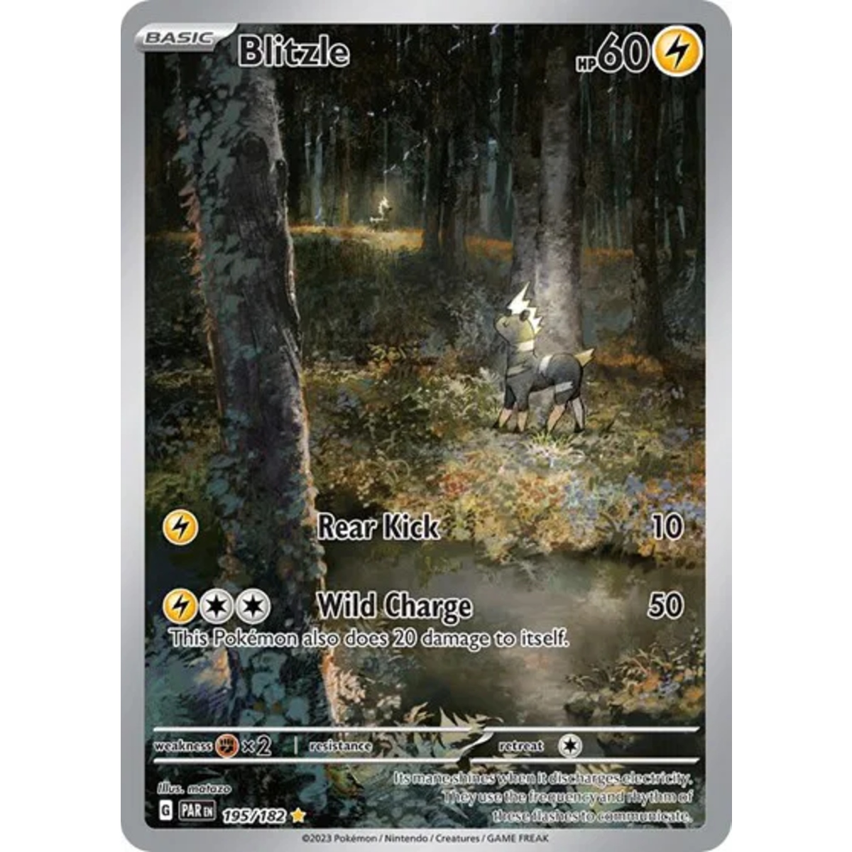 Blitzle
Paradox Rift
Illustration Rare
195/182