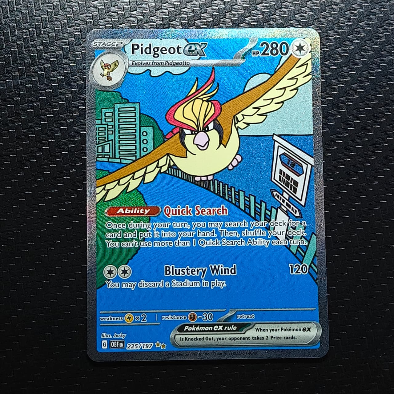 Pidgeot ex (EN) 225/197